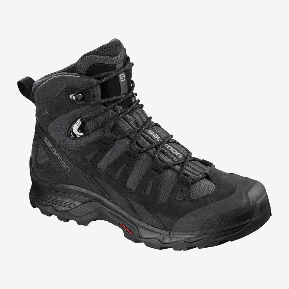 Zapatillas Trekking Salomon Hombre Negras - Salomon Argentina QUEST PRIME GTX ,652948-KJG